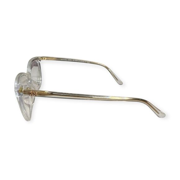 Michael Kors Santa Clara MK4080U 3015 Eyeglasses Frame 54-16-140‎ Clear Gold main image 5